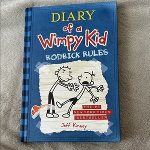 Diary of a Wimpy Kid: Rodrick Rules - Blue Cover